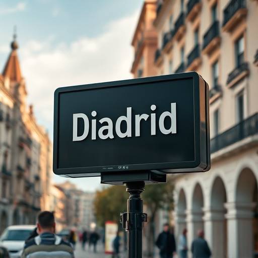 Cartel del programa Madrid en Directo